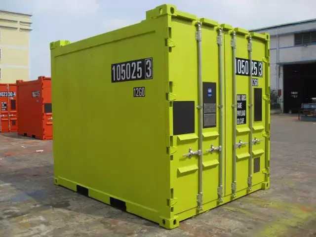 Container 10' Ignifughi